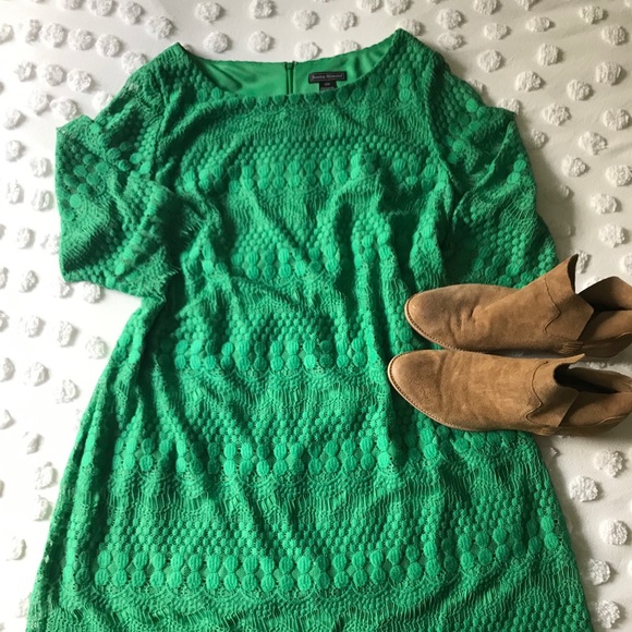 Jessica Howard Dresses & Skirts - Fun Green Lace Dress